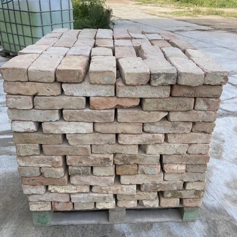 Reichsformat Ziegelstein handstrich Lehniner Rose´ – Bild 10