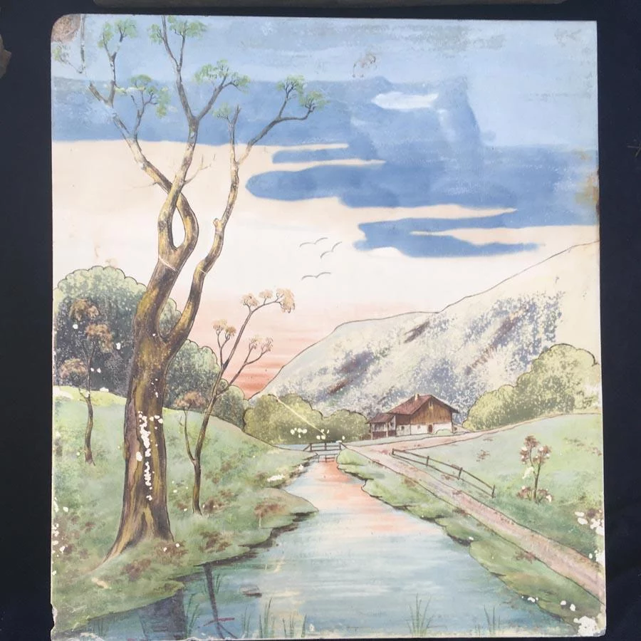 Kachelöfen Fliese Anfang 19. Jahrhundert Nr. 01 – Bild 4