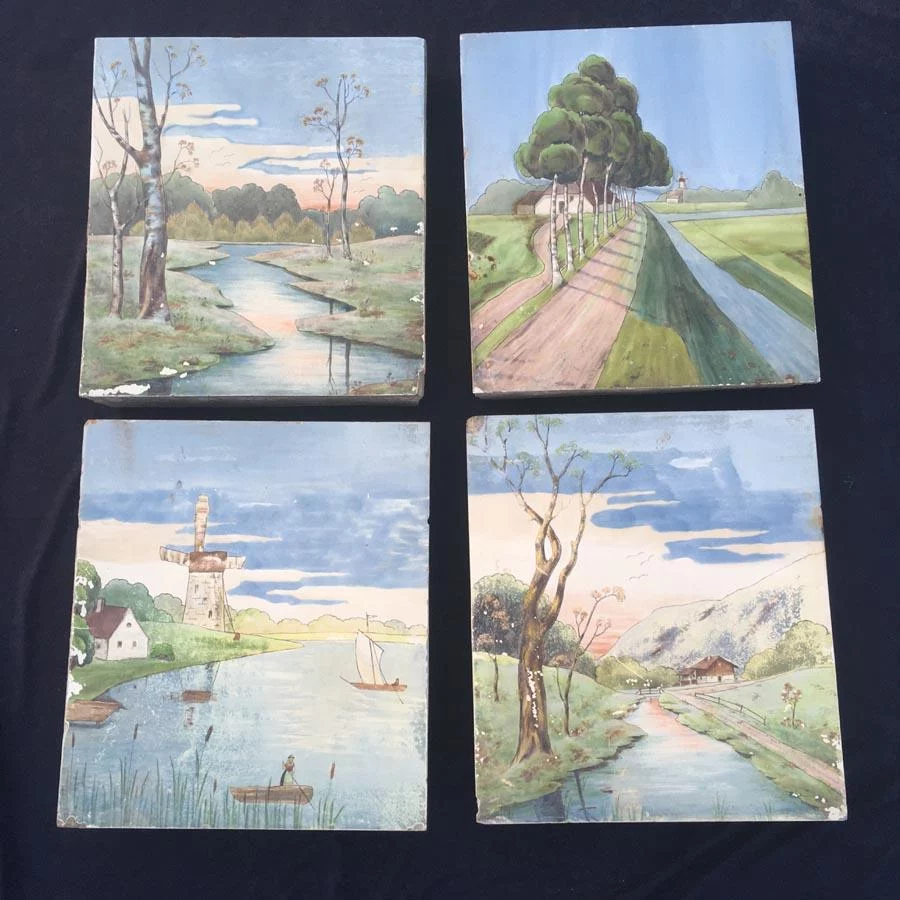 Kachelöfen Fliese Anfang 19. Jahrhundert Nr. 01