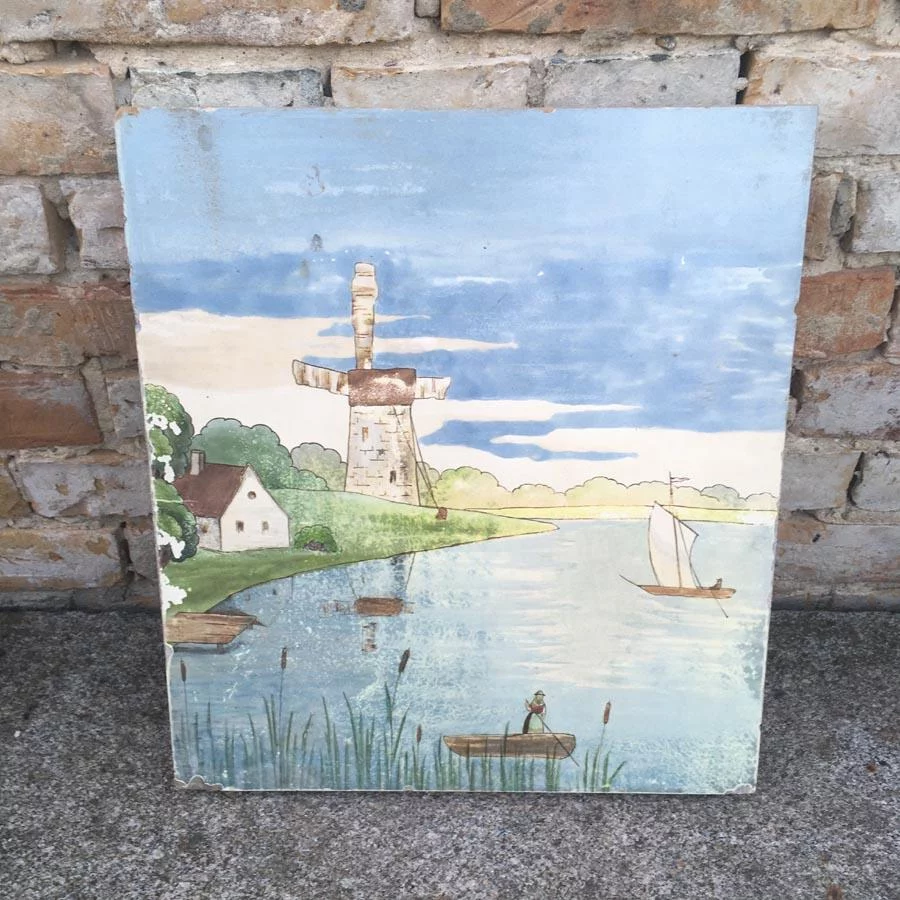 Kachelöfen Fliese Anfang 19. Jahrhundert Nr. 01 – Bild 8