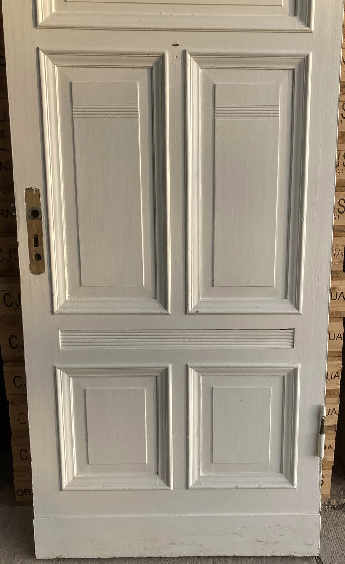 Zimmertür Nr. 568 Jugendstil mit 5 Kassetten – Bild 3