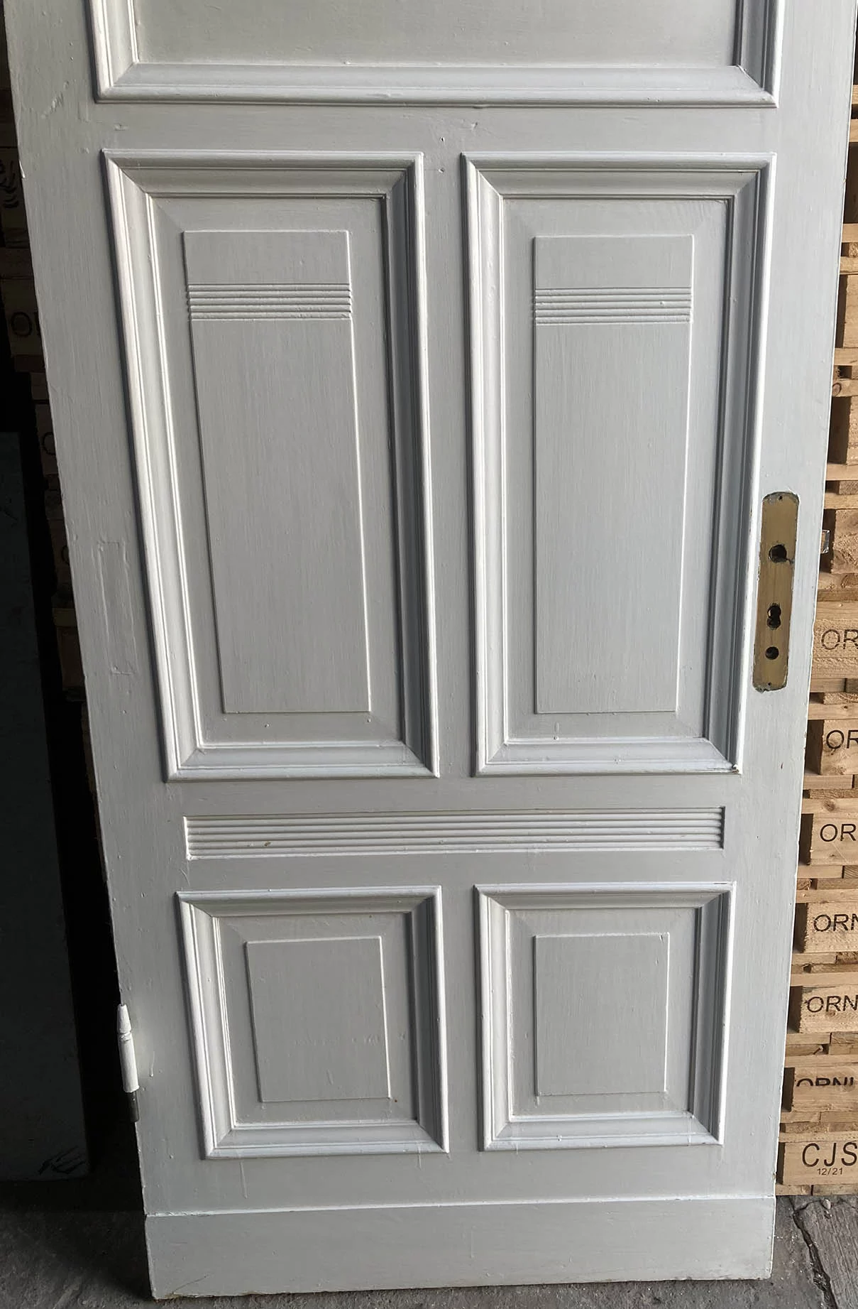 Zimmertür Nr. 570 Jugendstil mit 5 Kassetten – Bild 3