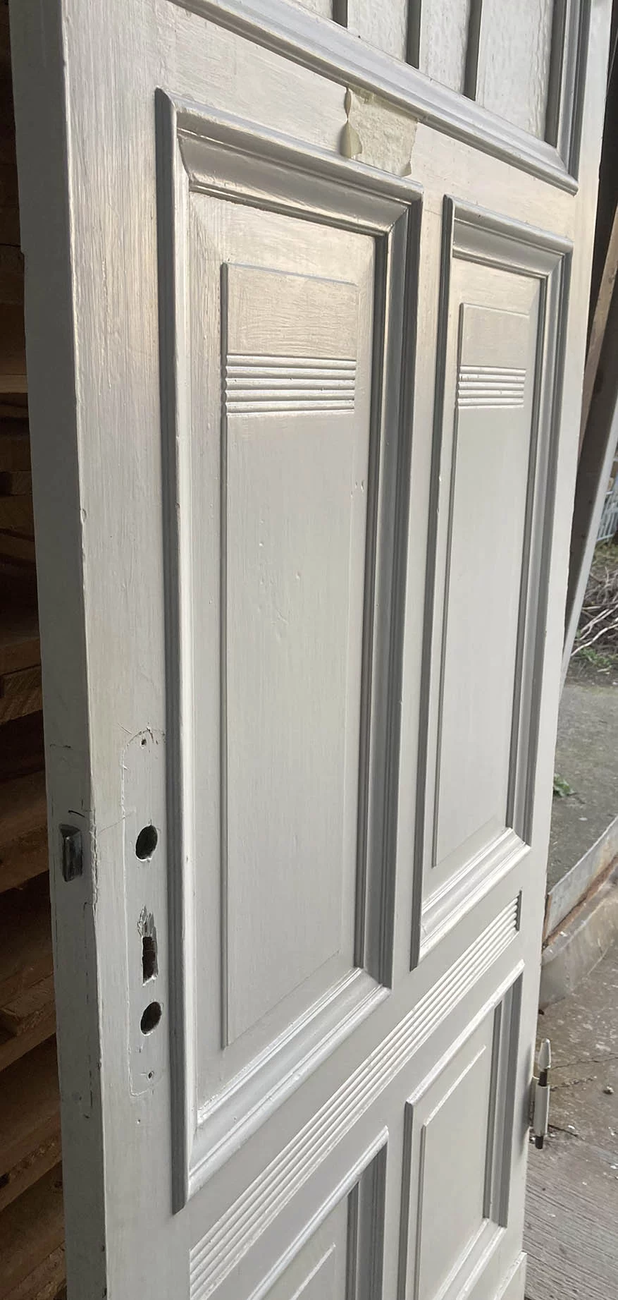 Zimmertür Nr. 573 Jugendstil mit 5 Kassetten – Bild 2