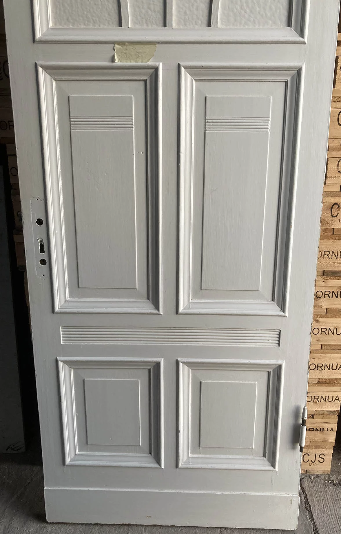 Zimmertür Nr. 573 Jugendstil mit 5 Kassetten – Bild 3