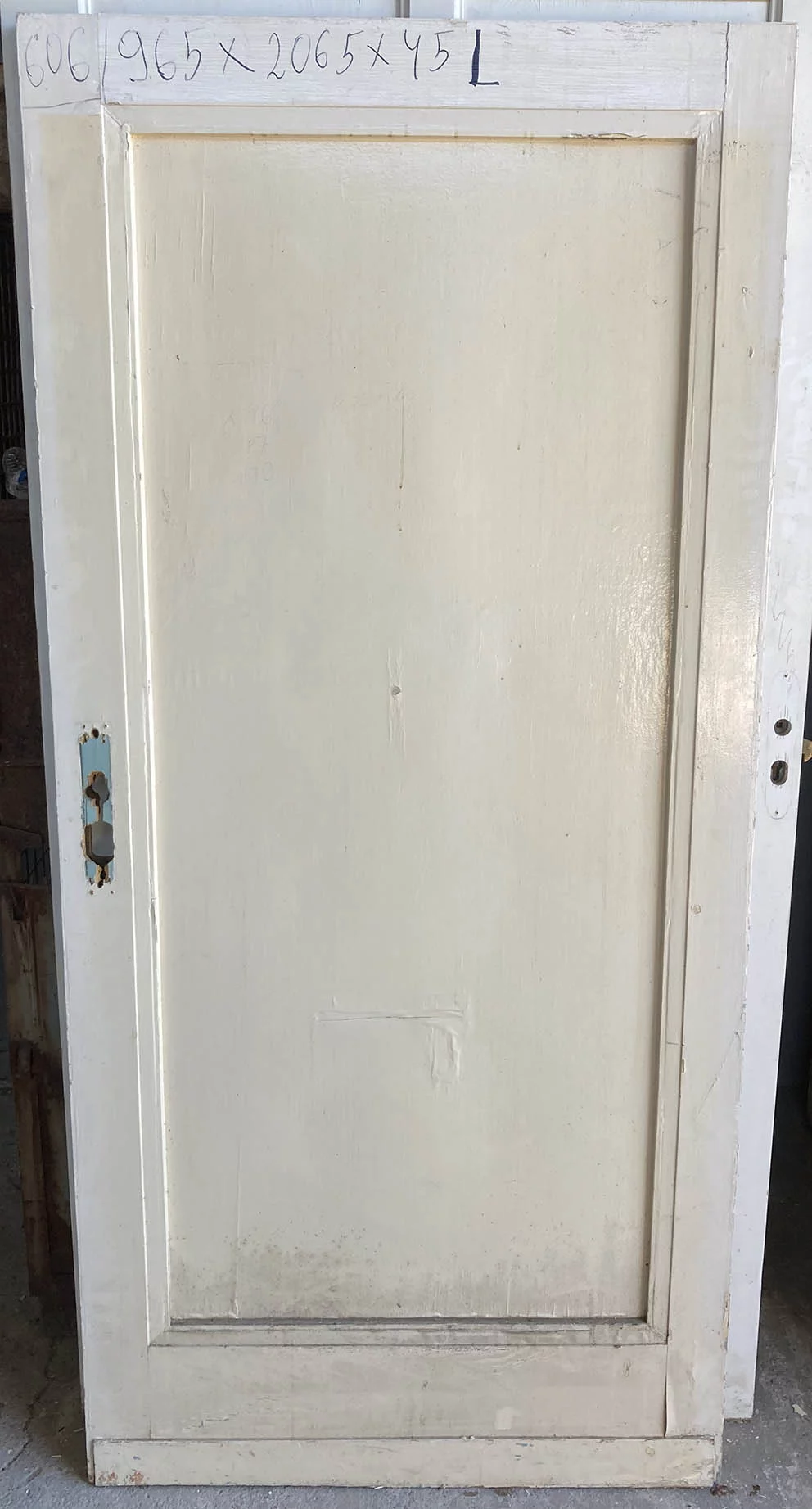 Zimmertür Nr. 606 Bauhaus mit 5 Kassetten – Bild 2